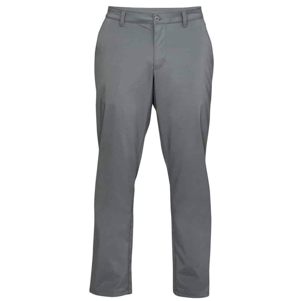 under armour black golf trousers