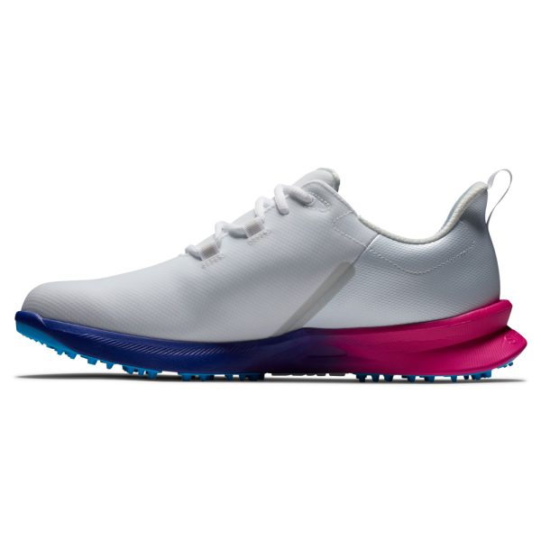 Footjoy 2023 Fuel Sport Golf Shoes in white and pink