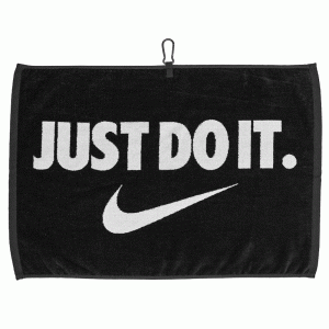 NIKE 2026 PERFORMANCE 2.0 GOLF TOWEL - BLACK