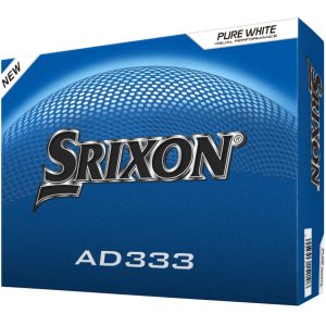 SRIXON 2026 AD333 GOLF BALLS - WHITE - 1 Dozen