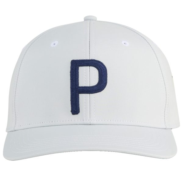 PUMA 2026 HERITAGE P SNAPBACK CAP – ASH GREY – HOTGOLF