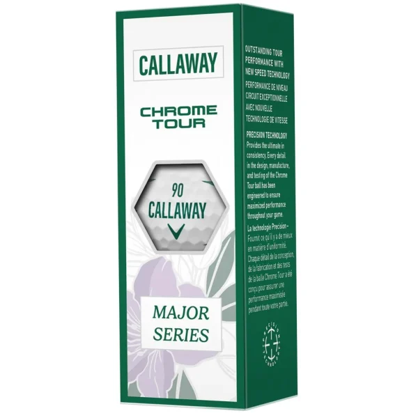 CALLAWAY 2026 CHROME TOUR APRIL MAJOR GOLF BALLS – WHITE – LIMITED ...