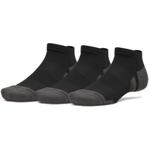 UNDER ARMOUR 2026 PERFORMANCE TECH LOW CUT SOCKS – 3 PACK – BLACK