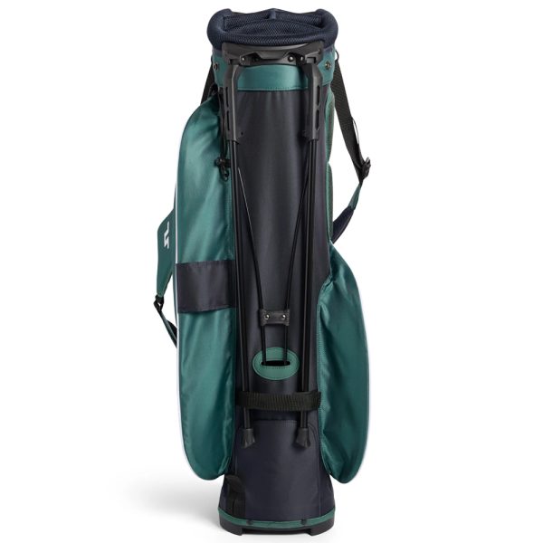 J.LINDEBERG 2026 FLARE COLOUR BLOCK GOLF STAND CARRY BAG - FOREST