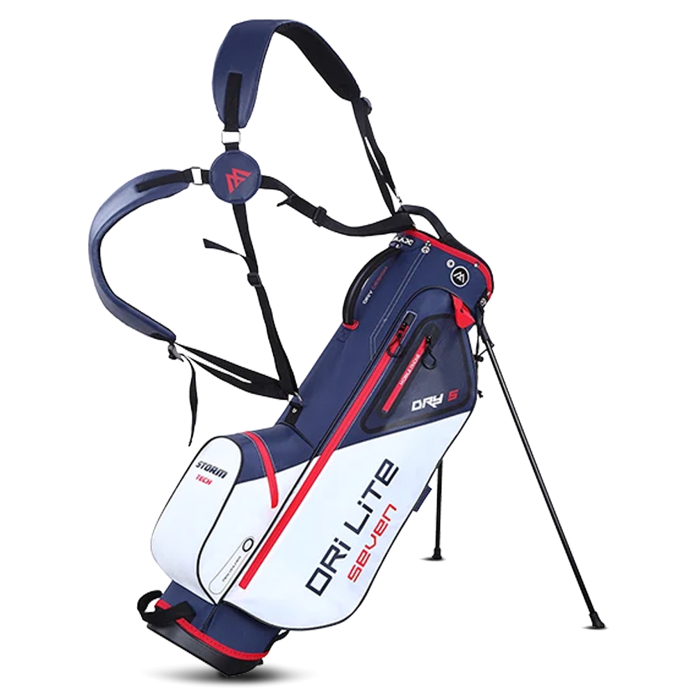 Big Max DRILITE SEVEN G GOLF STAND BAG WHITE / NAVY / RED
