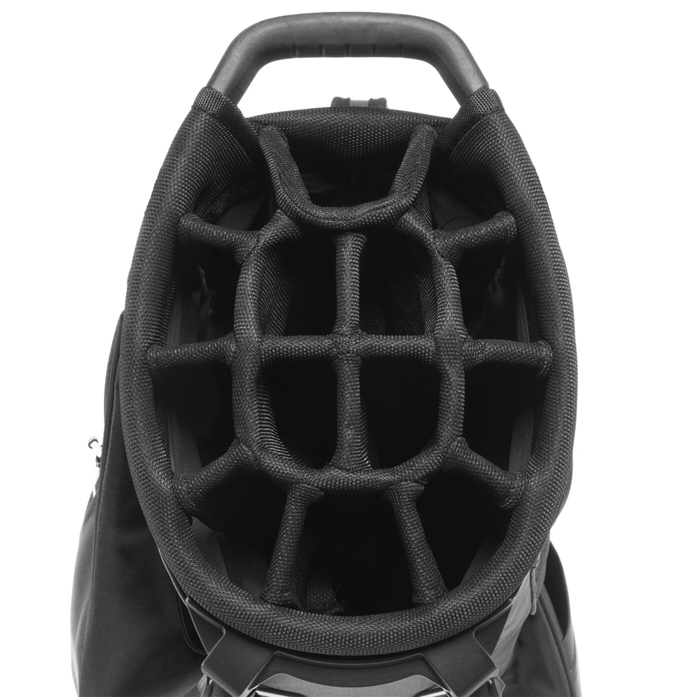MIZUNO 2026 BR-DX GOLF STAND BAG - BLACK / WHITE - HOTGOLF