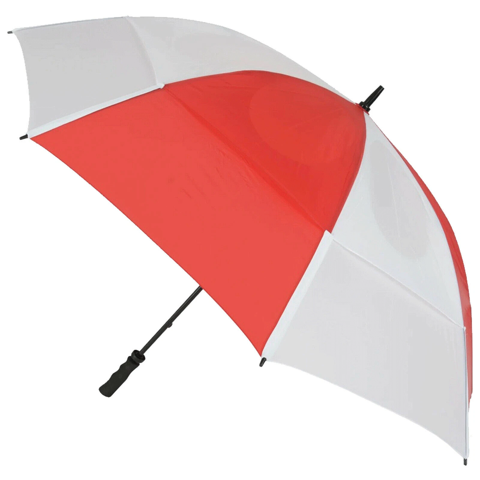GUSTBUSTER PRO SERIES GOLF UMBRELLA RED / WHITE