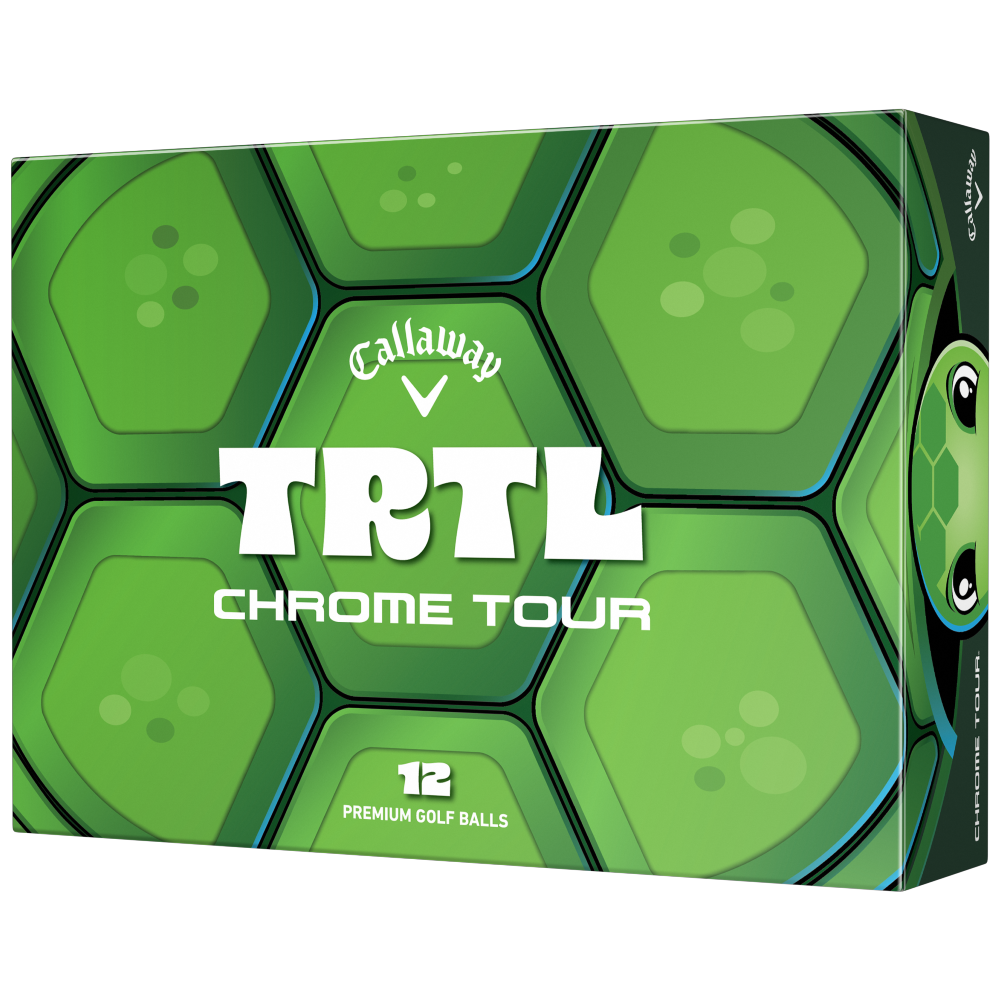 Callaway Chrome Tour TRTL golf balls, dozen box